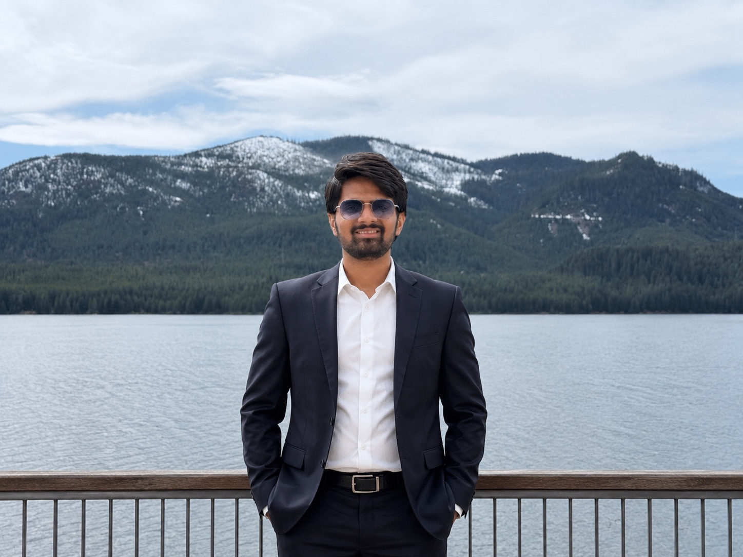 Rushi from Rushi Notary wearing a suit